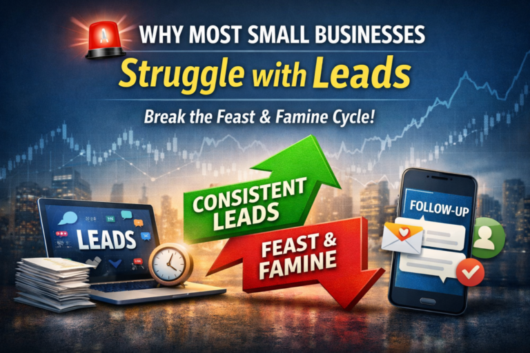Why most small businesses struggle to get leads